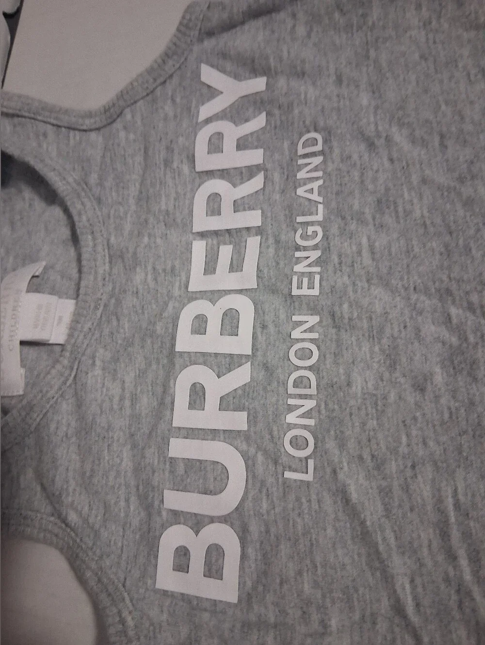 Burberry sleeveless ribbed